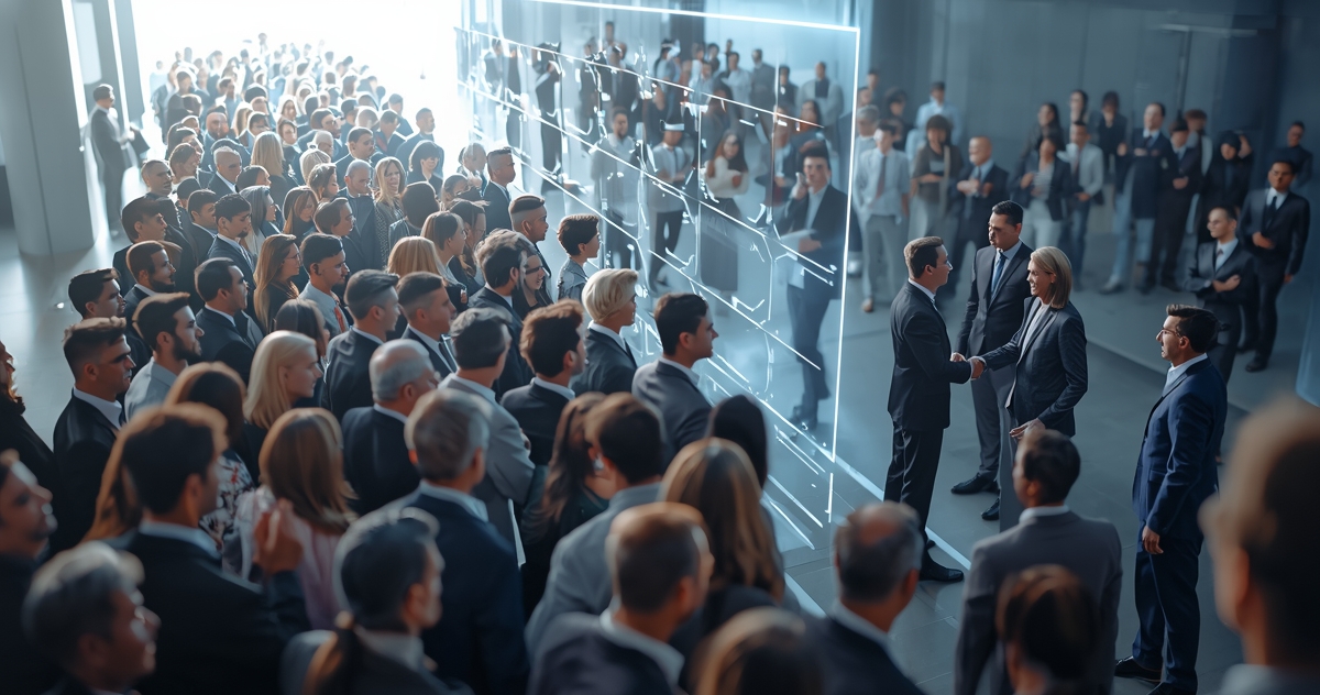 Lucid_Origin_A_photorealistic_conceptual_business_scene_illust_1 AI lead generation services